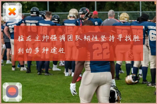 猛龙主帅强调团队韧性坚持寻找胜利的多种途径
